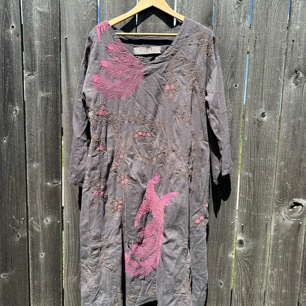 Magnolia Pearl Parnassus High Low Tunic Dress in Ozzy